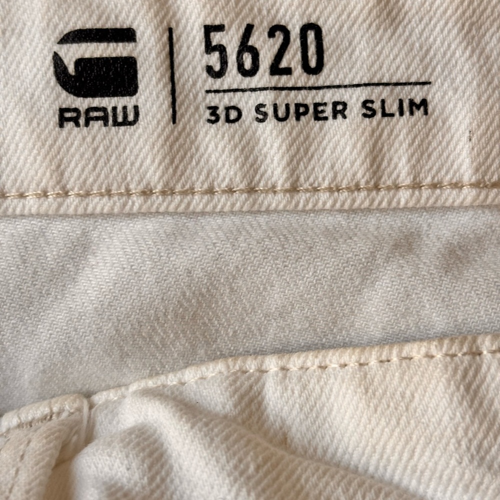 G-Star Raw: RACKAM 3D SUPER SLIM JEANS - Picture 3 of 4